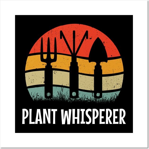 Gardening Lover - Plant Whisperer Wall Art by Whimsical Frank